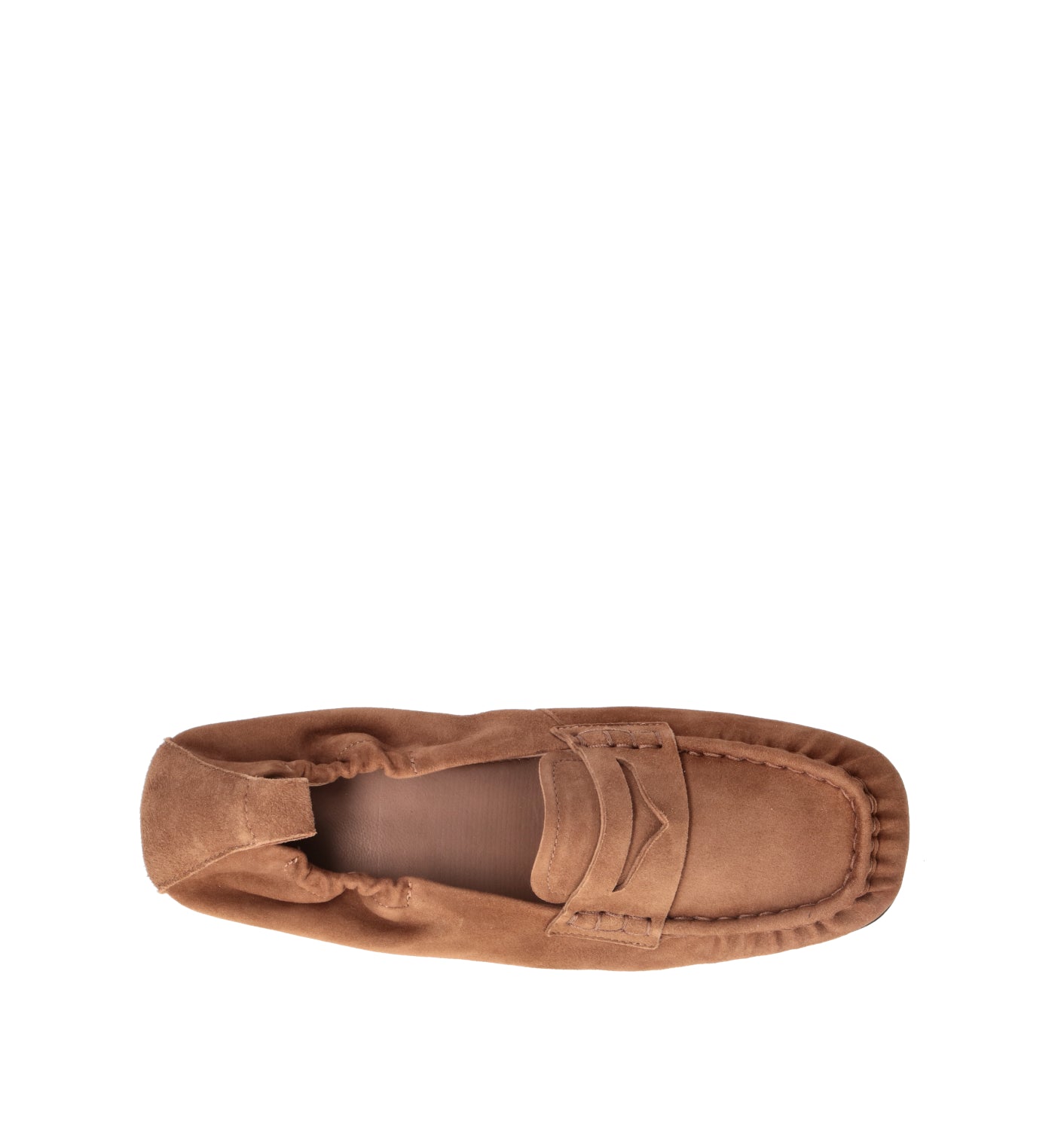 COPENHAGEN Mocassino donna marrone in suede