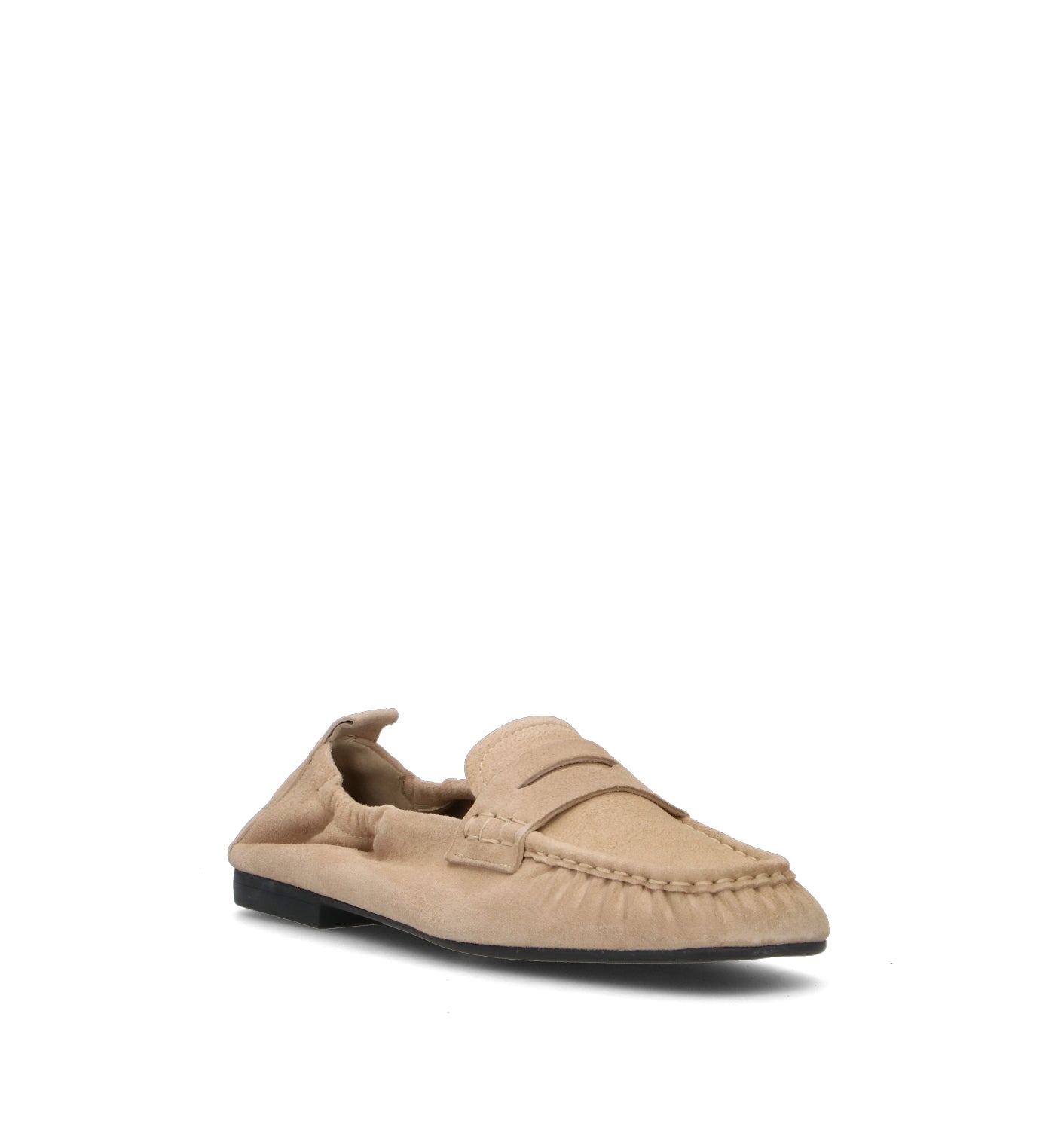 COPENHAGEN Mocassino donna sabbia in suede