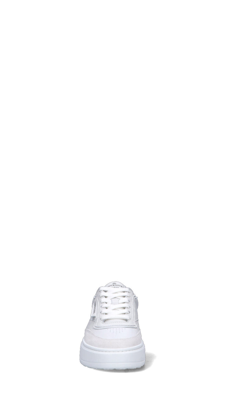 COPENHANGEN Sneaker uomo bianca in pelle