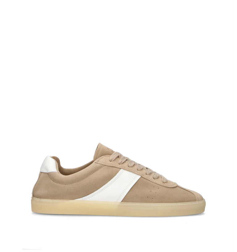 COPENHAGEN Sneaker uomo beige in suede