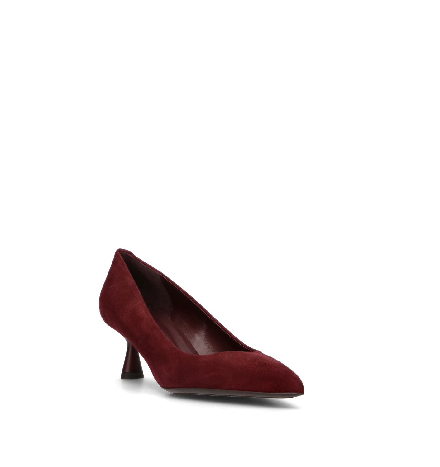 SERGIO LEVANTESI Décolleté donna bordeaux in suede