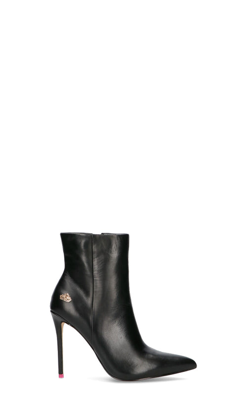 FORNARINA Tronchetto donna nero in pelle