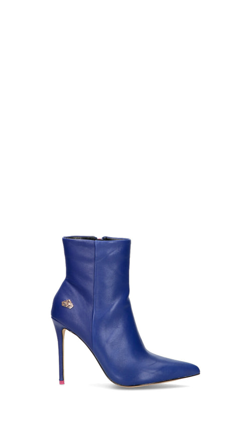 FORNARINA Tronchetto donna blu in pelle