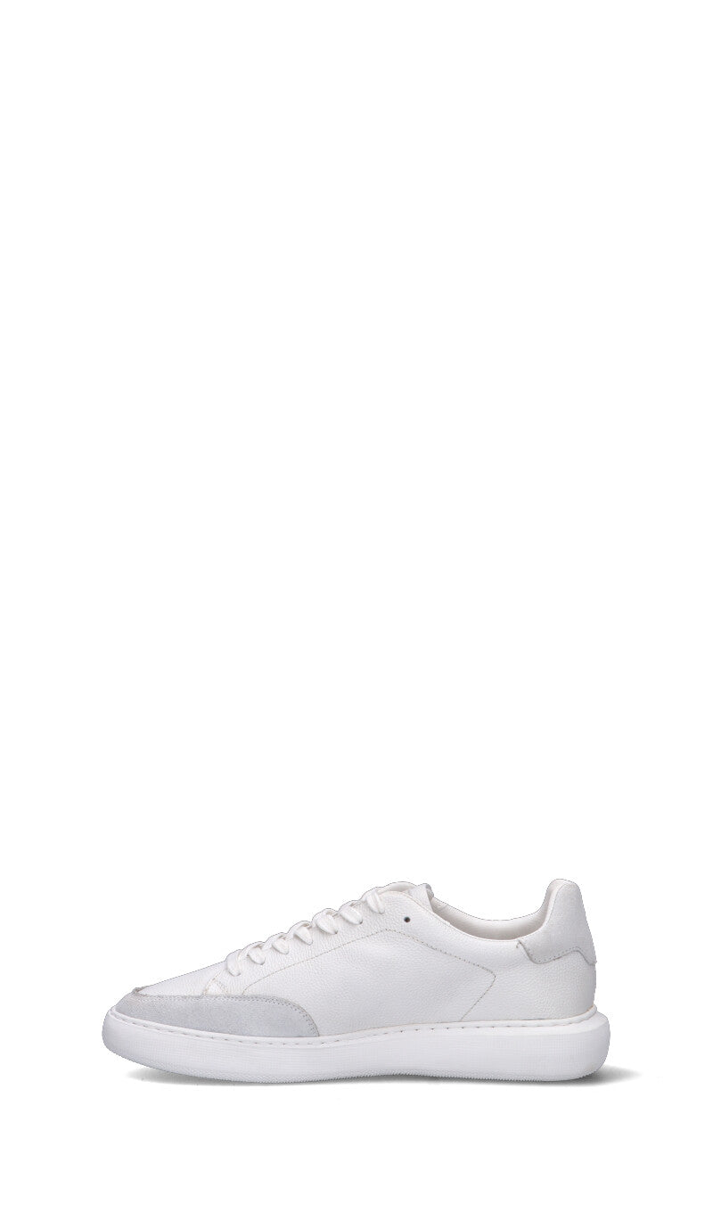U.S. POLO ASSN. Sneaker uomo bianca in pelle