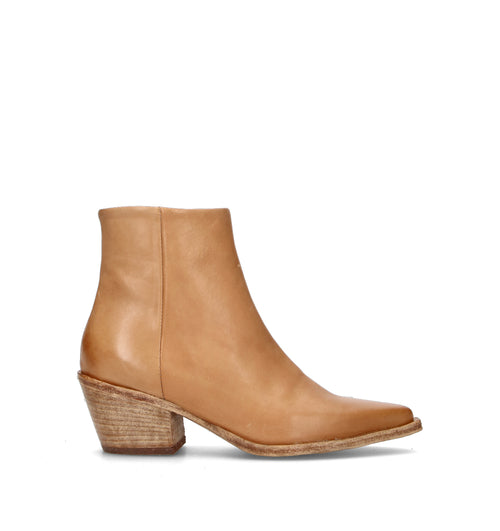 CURIOSITE Tronchetto donna cuoio in pelle