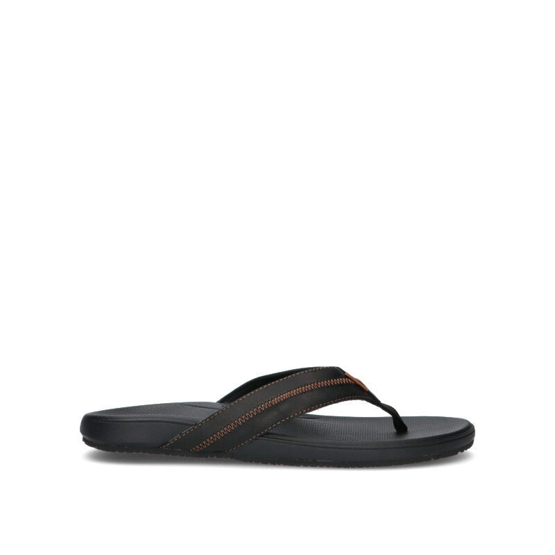 REEF Infradito uomo nera in pelle