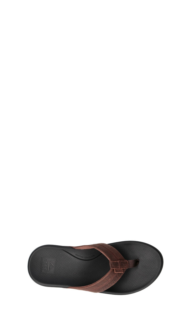 REEF Infradito uomo marrone in pelle