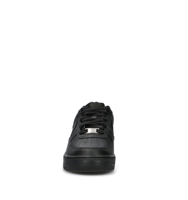 NIKE AIR FORCE 1 '07 Sneaker uomo nera in pelle