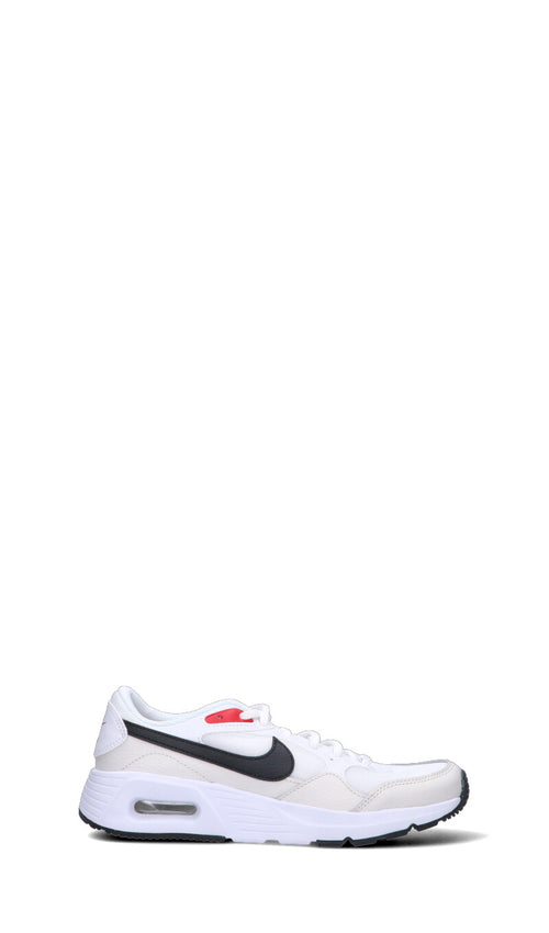 NIKE AIR MAX SC (GS) Sneaker bimbo bianca/nera in pelle