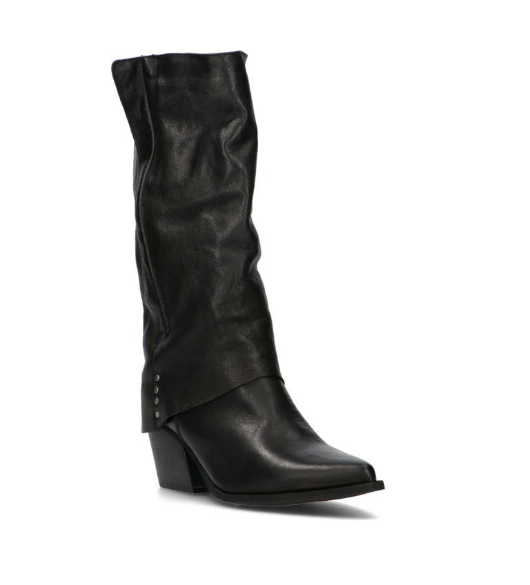 DOROTHYD Stivale donna nero in pelle