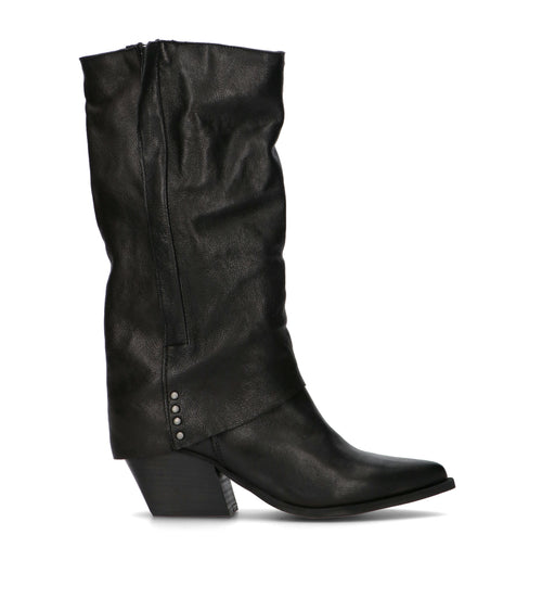 DOROTHYD Stivale donna nero in pelle