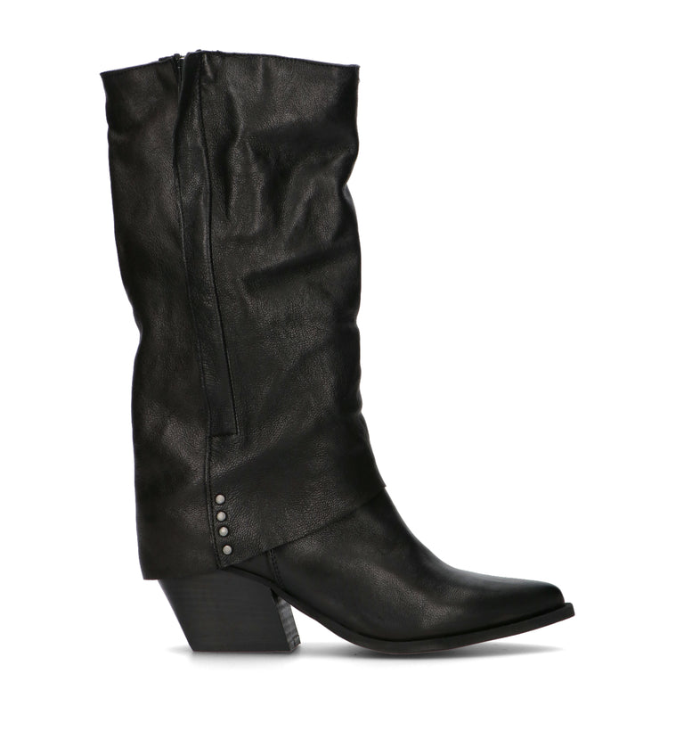 DOROTHYD Stivale donna nero in pelle