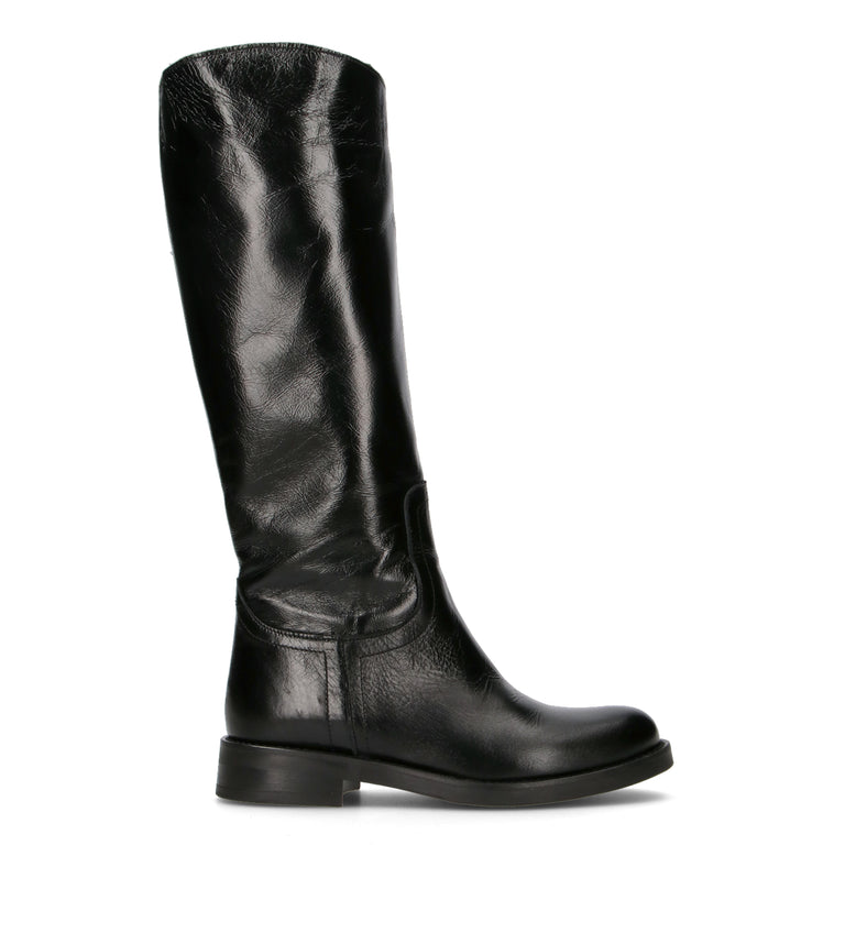 DOROTHYD Stivale donna nero in pelle