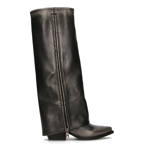 DOROTHYD Stivale donna nero in pelle