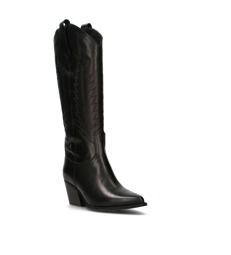 DOROTHYD Stivale donna nero in pelle