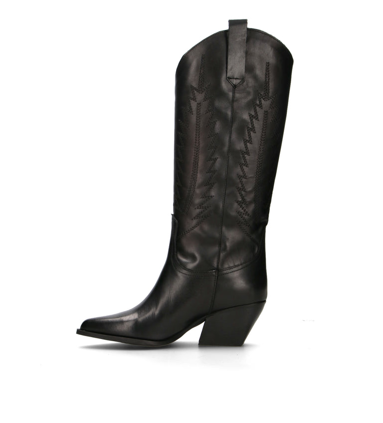 DOROTHYD Stivale donna nero in pelle