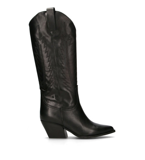 DOROTHYD Stivale donna nero in pelle