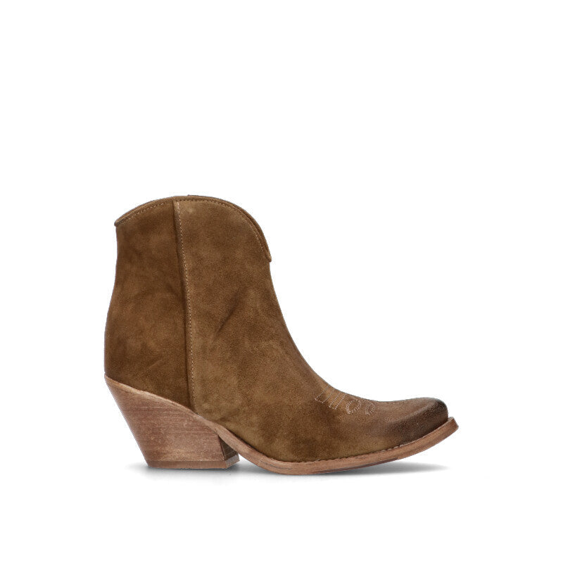 DOROTHYD Tronchetto donna marrone in suede
