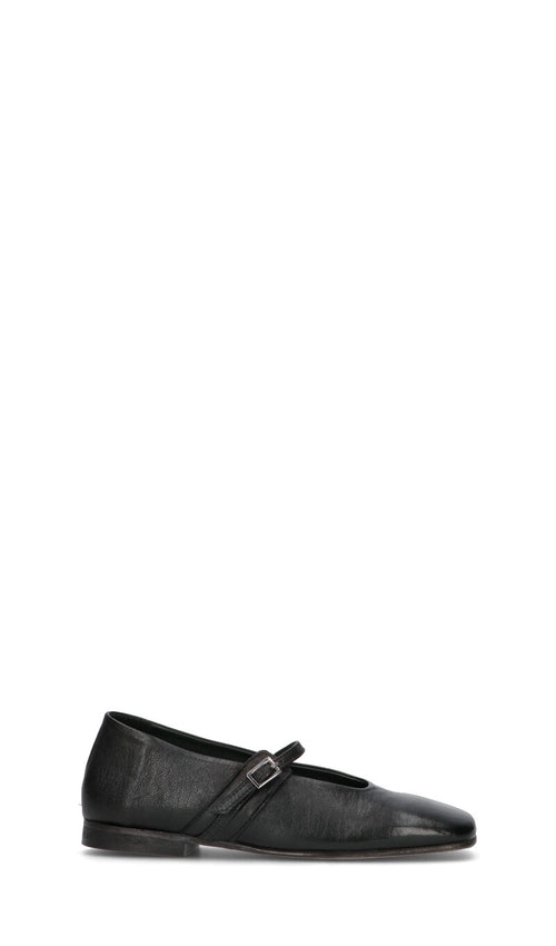 DOROTHYD Ballerina donna nera in pelle