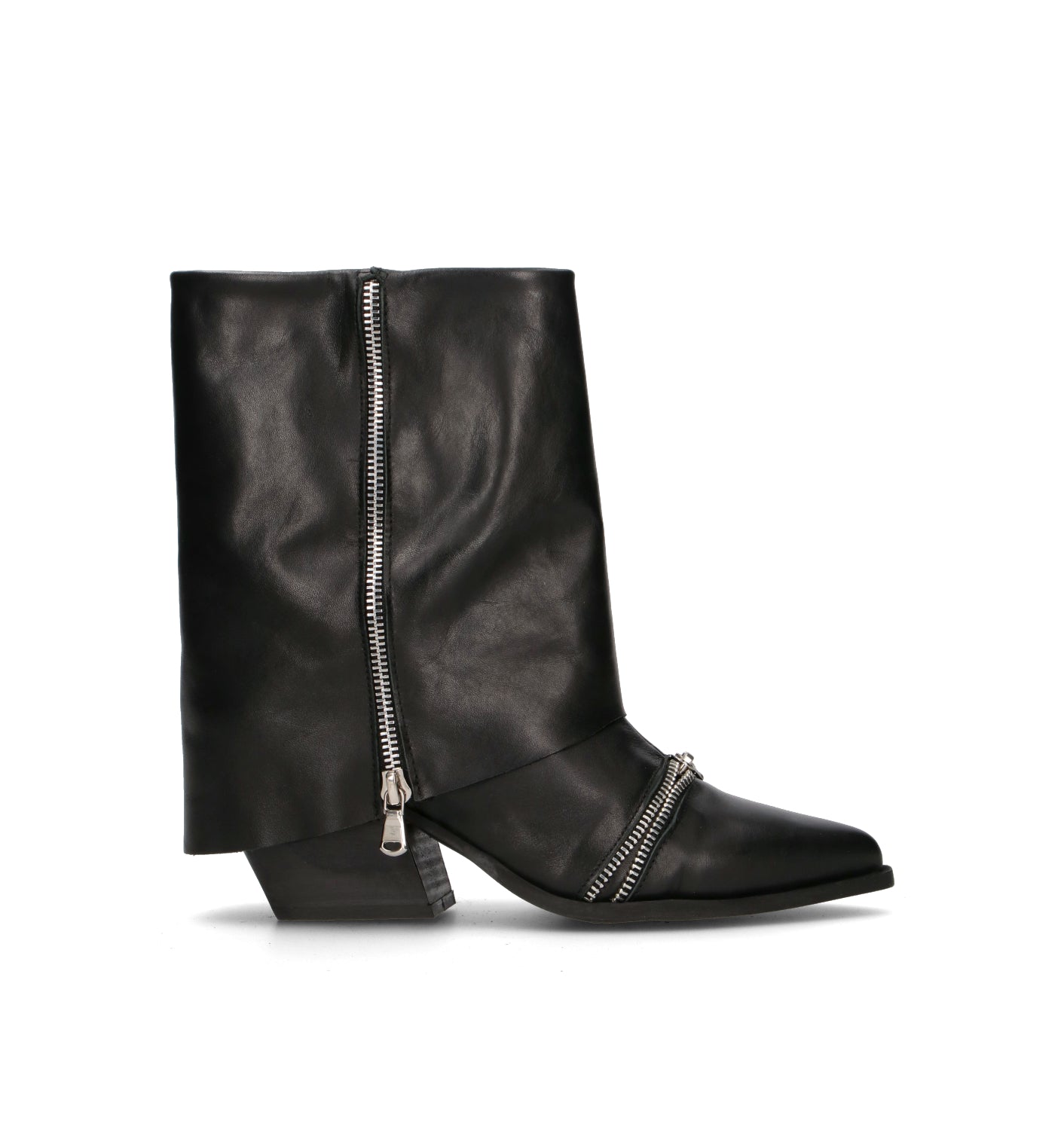 DOROTHYD Tronchetto donna nero in pelle