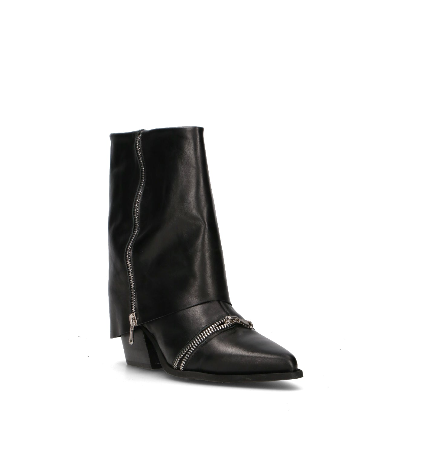 DOROTHYD Tronchetto donna nero in pelle