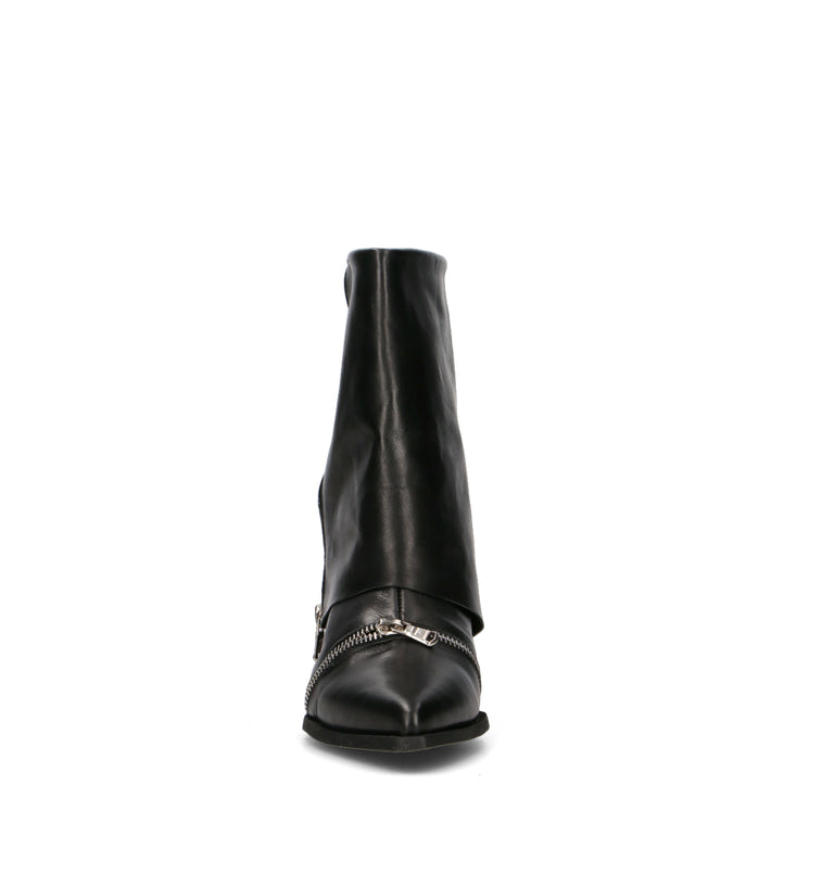 DOROTHYD Tronchetto donna nero in pelle
