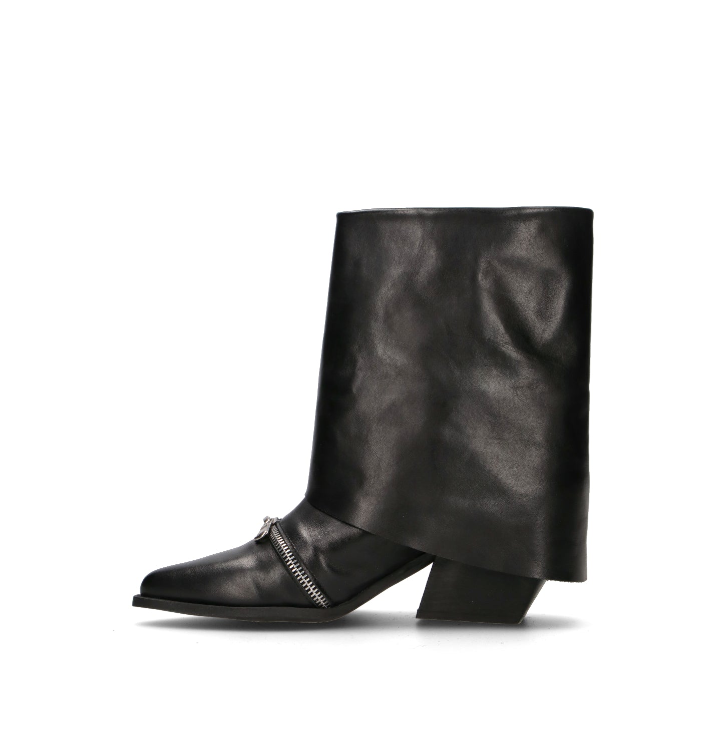 DOROTHYD Tronchetto donna nero in pelle