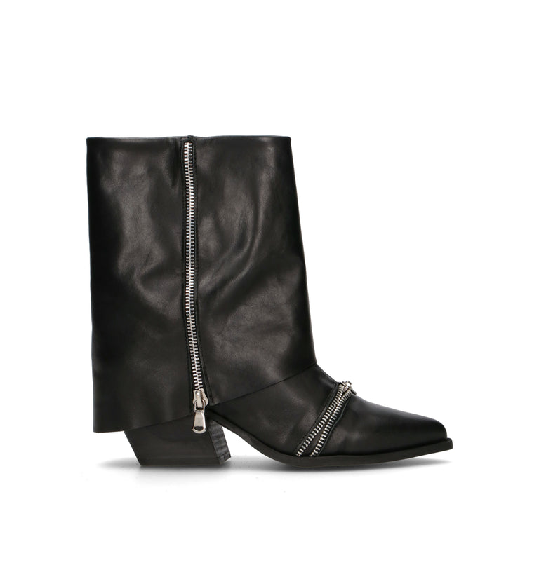 DOROTHYD Tronchetto donna nero in pelle