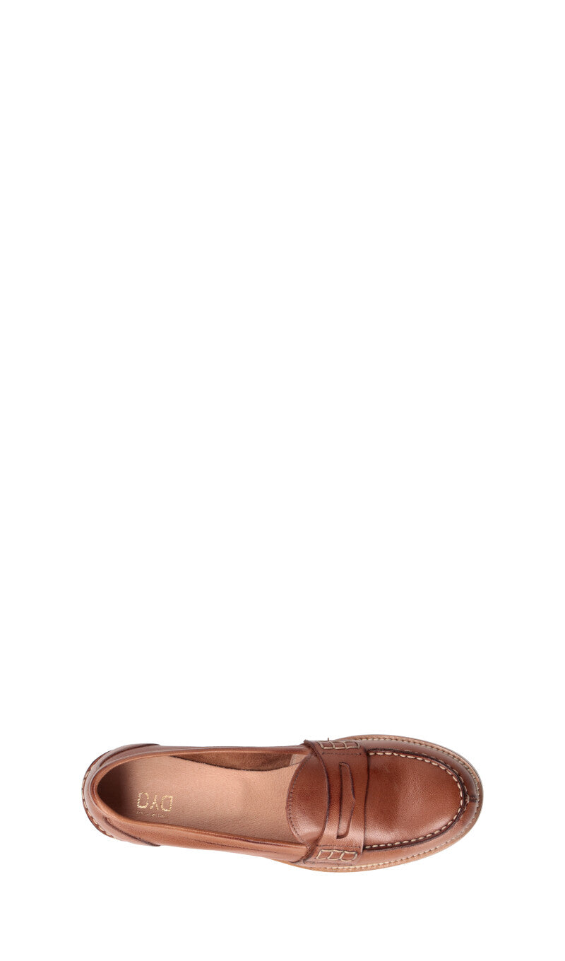 DOROTHYD Mocassino donna marrone in pelle