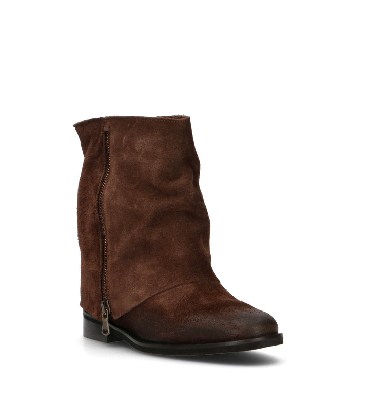 DOROTHYD Tronchetto donna marrone in suede
