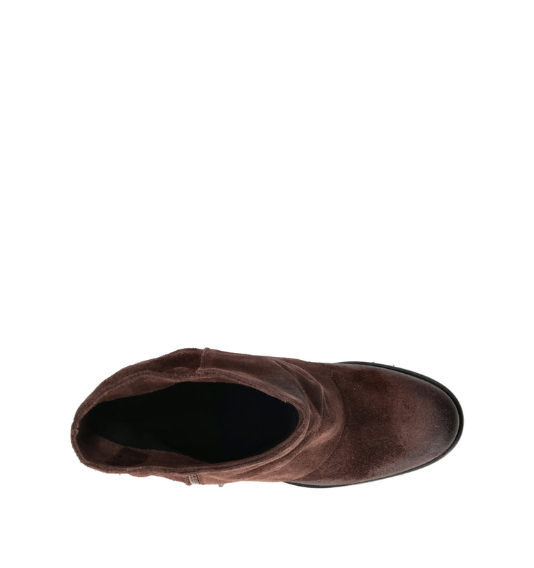 DOROTHYD Tronchetto donna marrone in suede