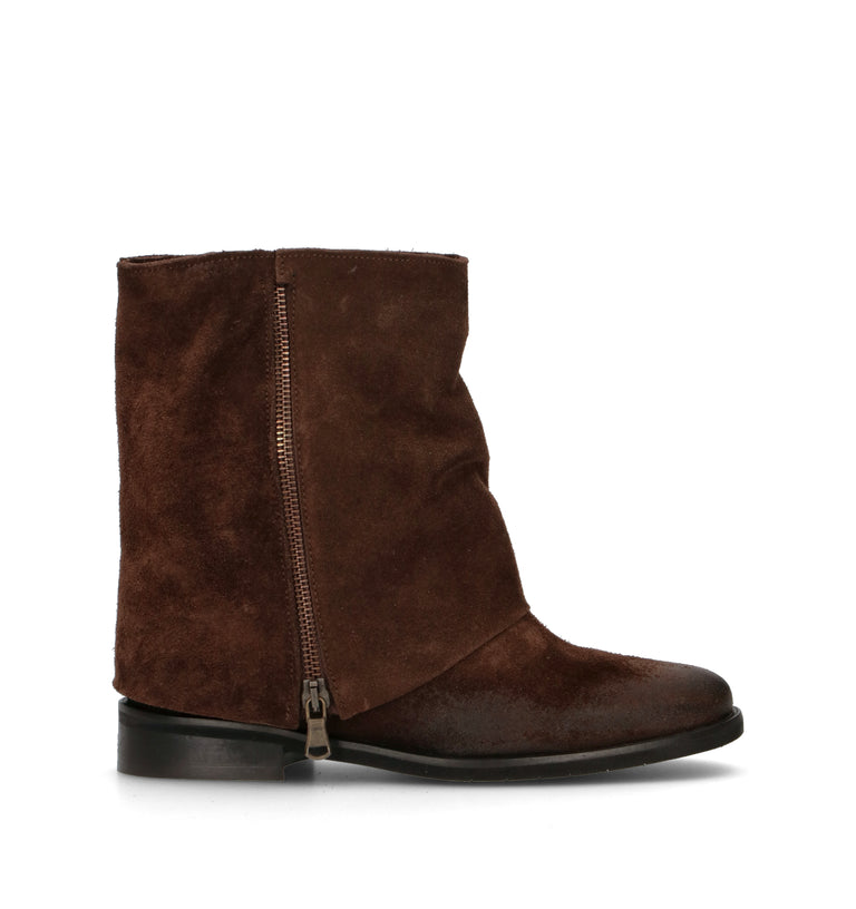 DOROTHYD Tronchetto donna marrone in suede