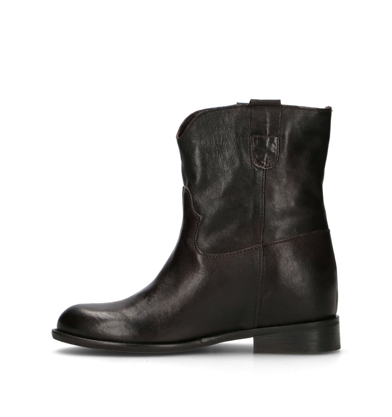 DOROTHYD Tronchetto donna nero in pelle