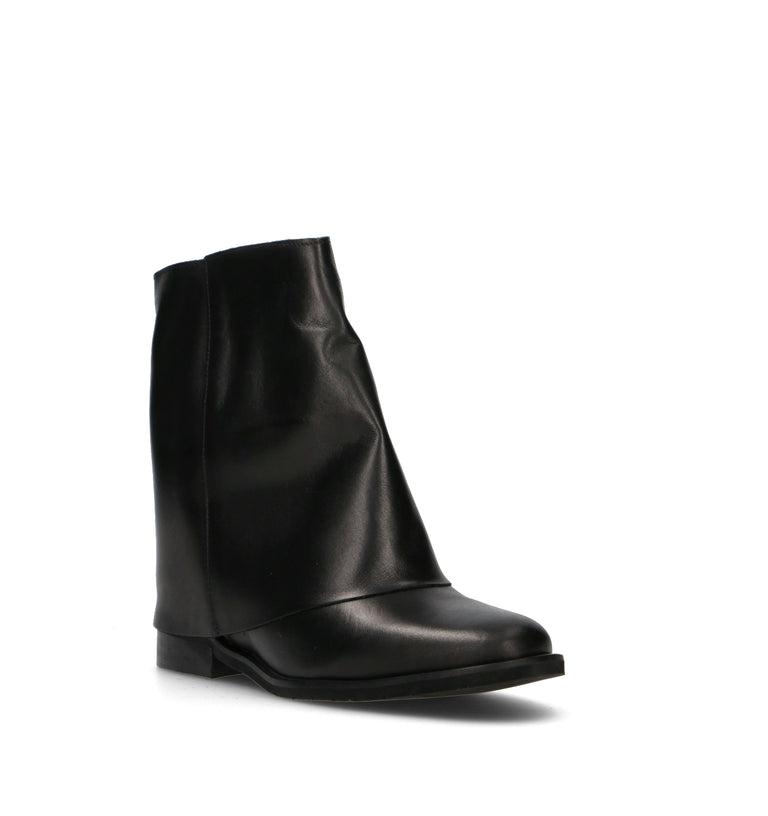 DOROTHYD Tronchetto donna nero in pelle