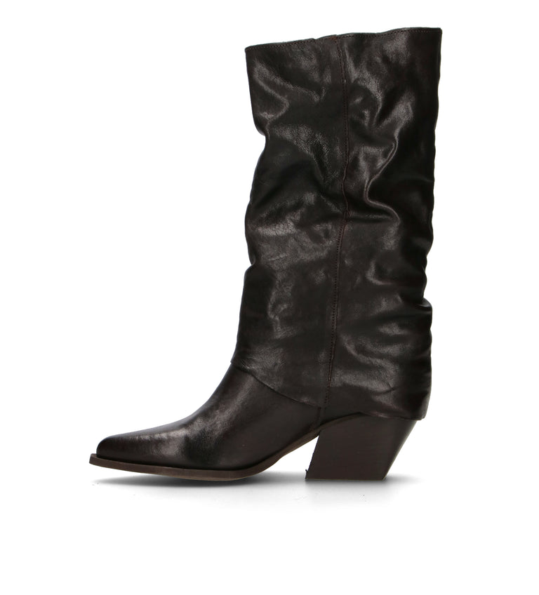 DOROTHYD Stivale donna nero in pelle