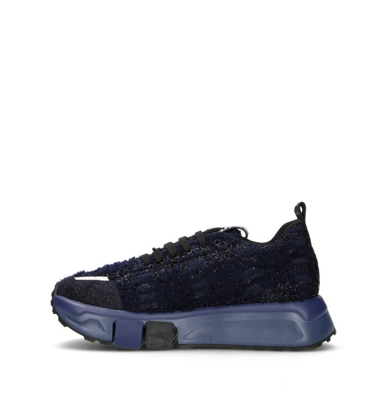 F65 Sneaker donna blu