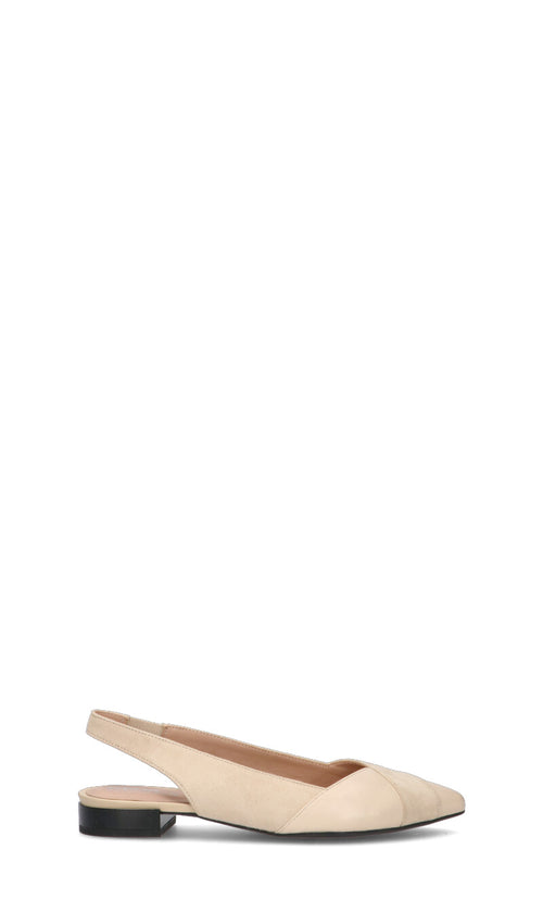GEOX Slingback donna beige in suede