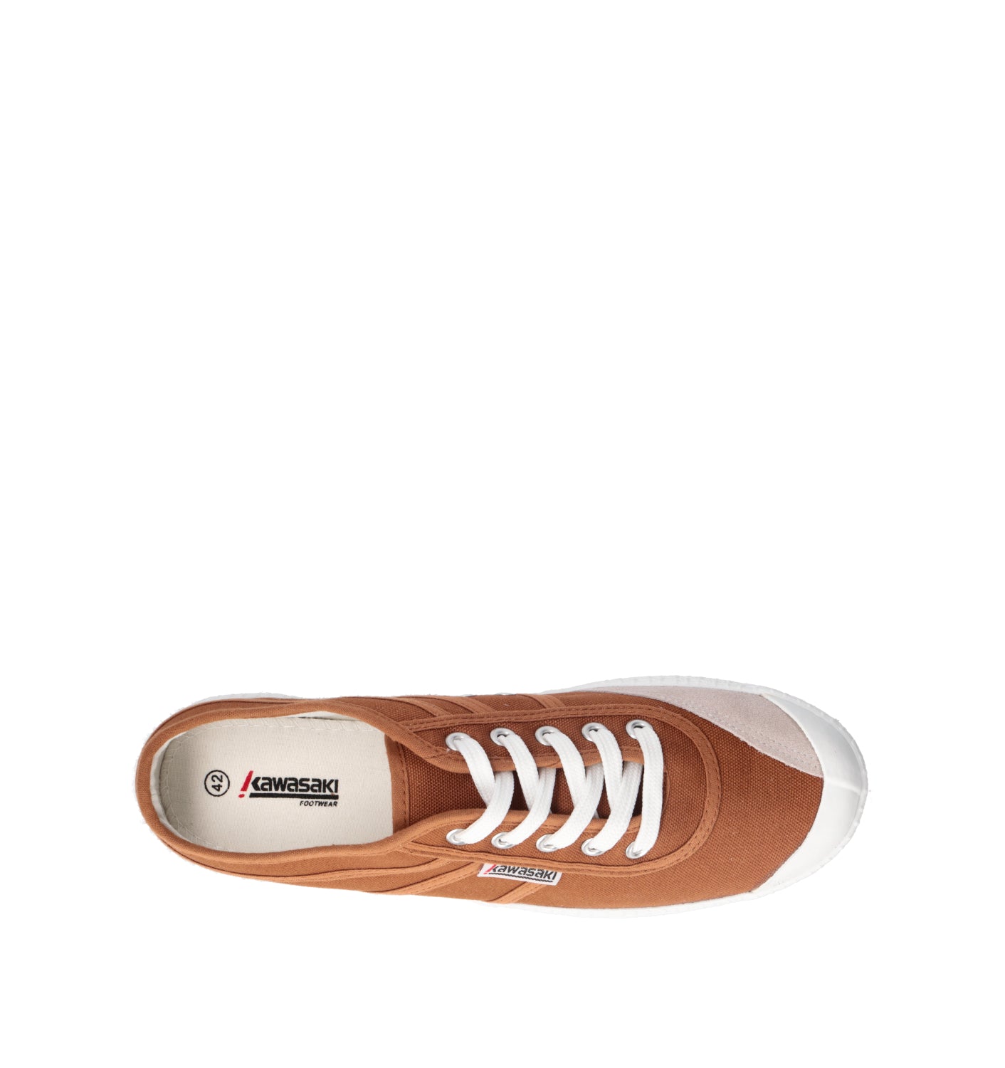 KAWASAKI Sneaker uomo marrone