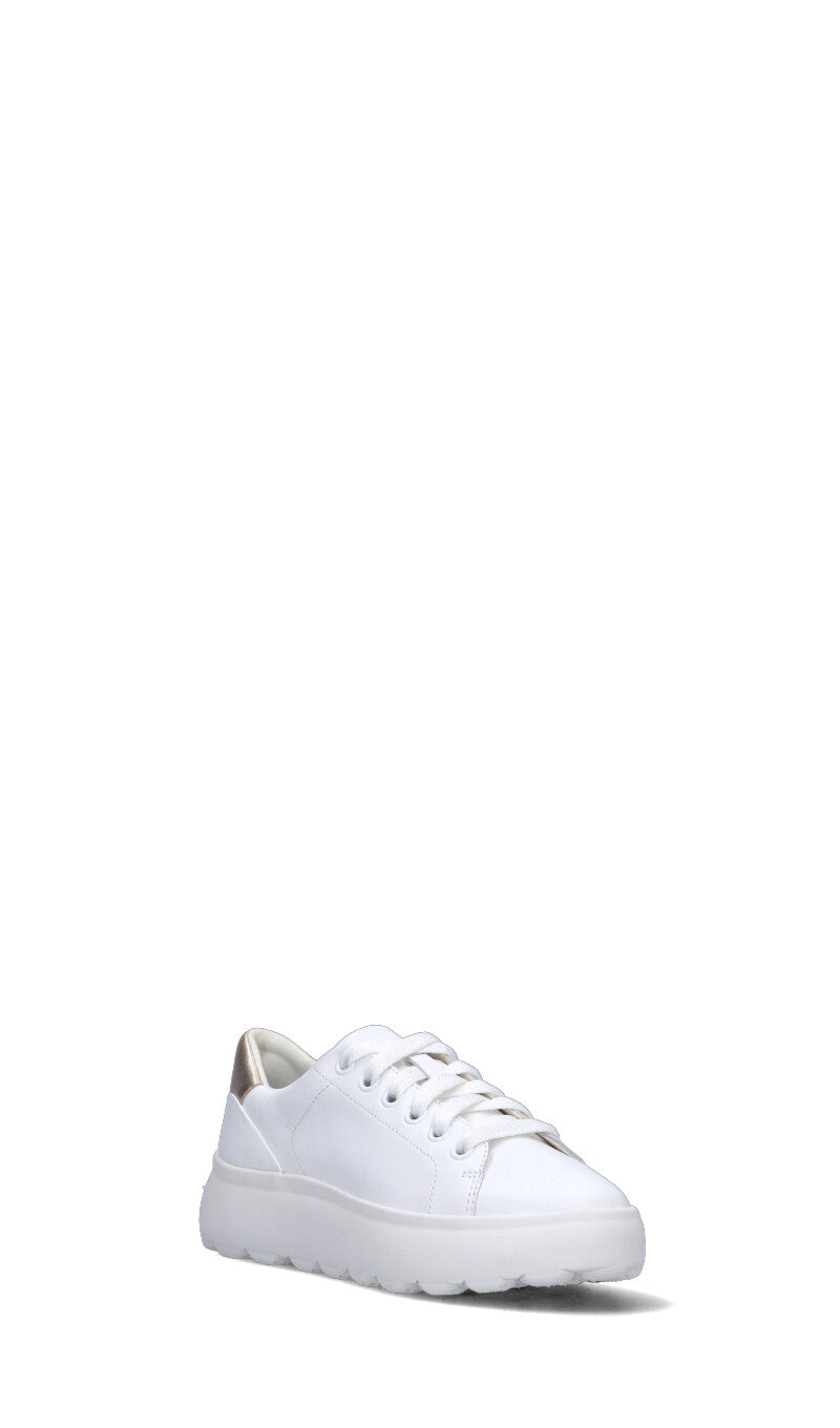 GEOX Sneaker donna bianca in pelle