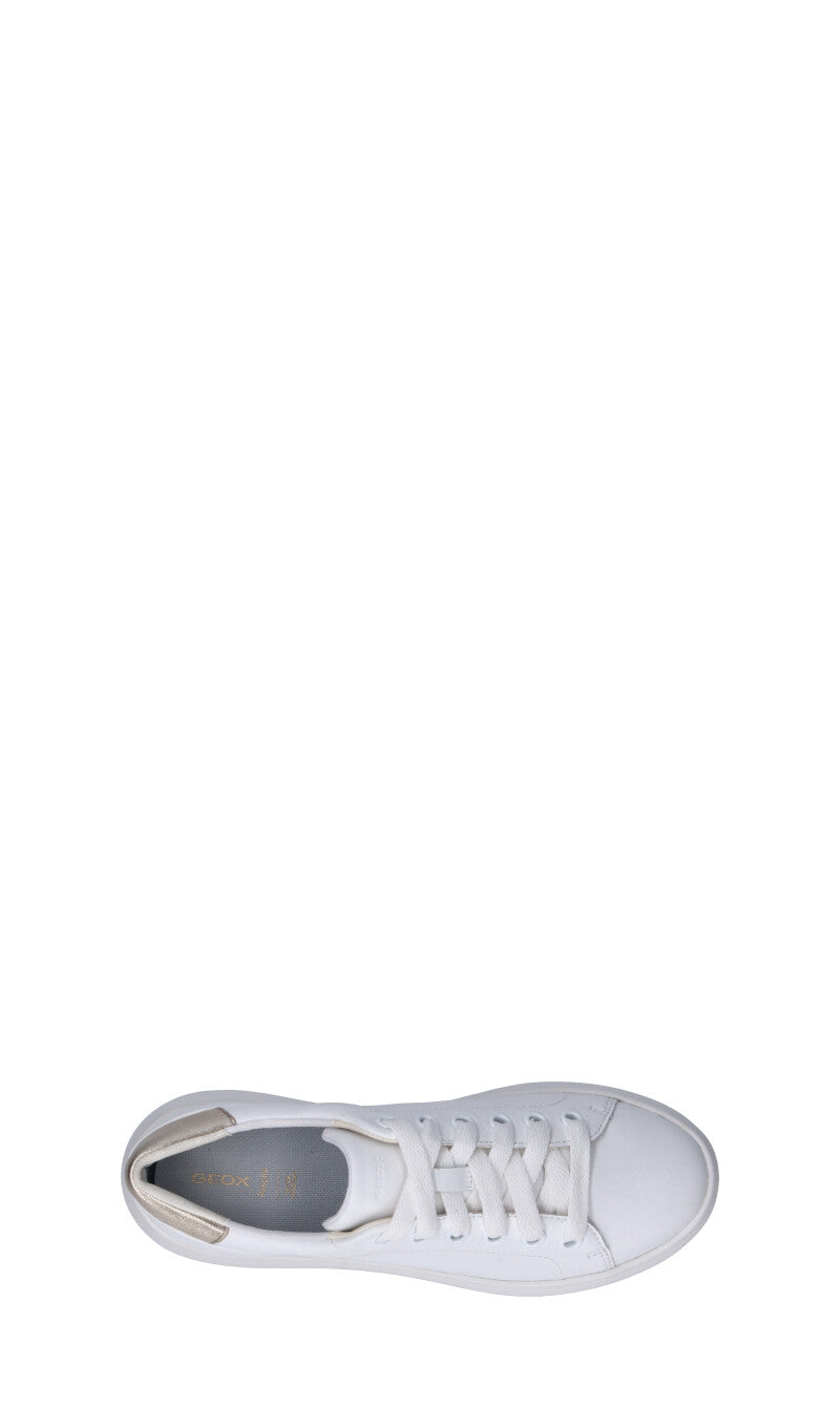 GEOX Sneaker donna bianca in pelle