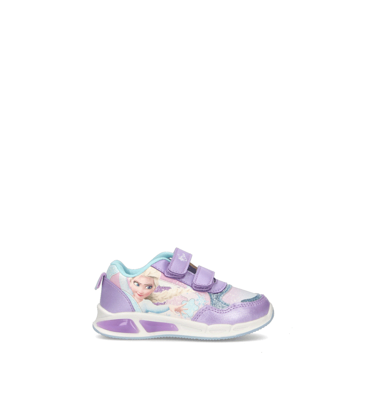 DISNEY Sneaker bimba lilla con luci