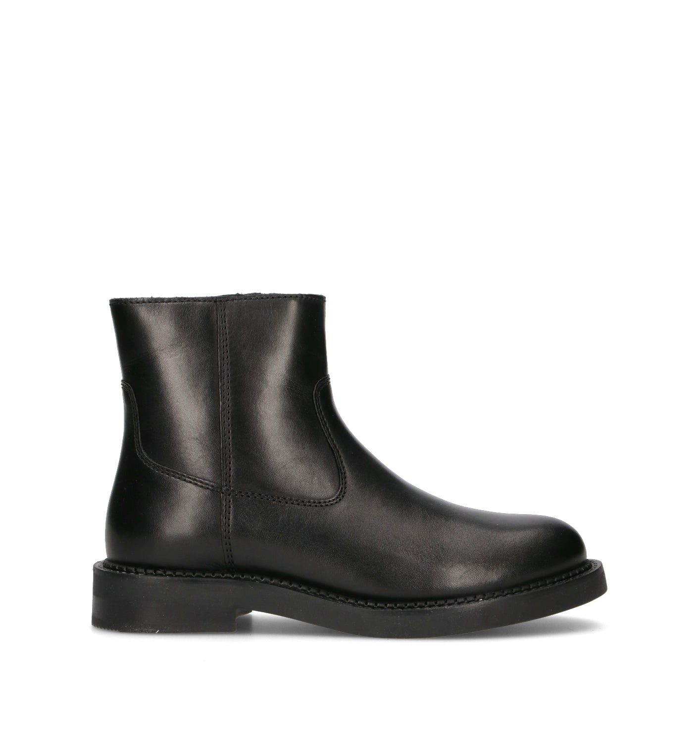 GEOX Tronchetto donna nero in pelle