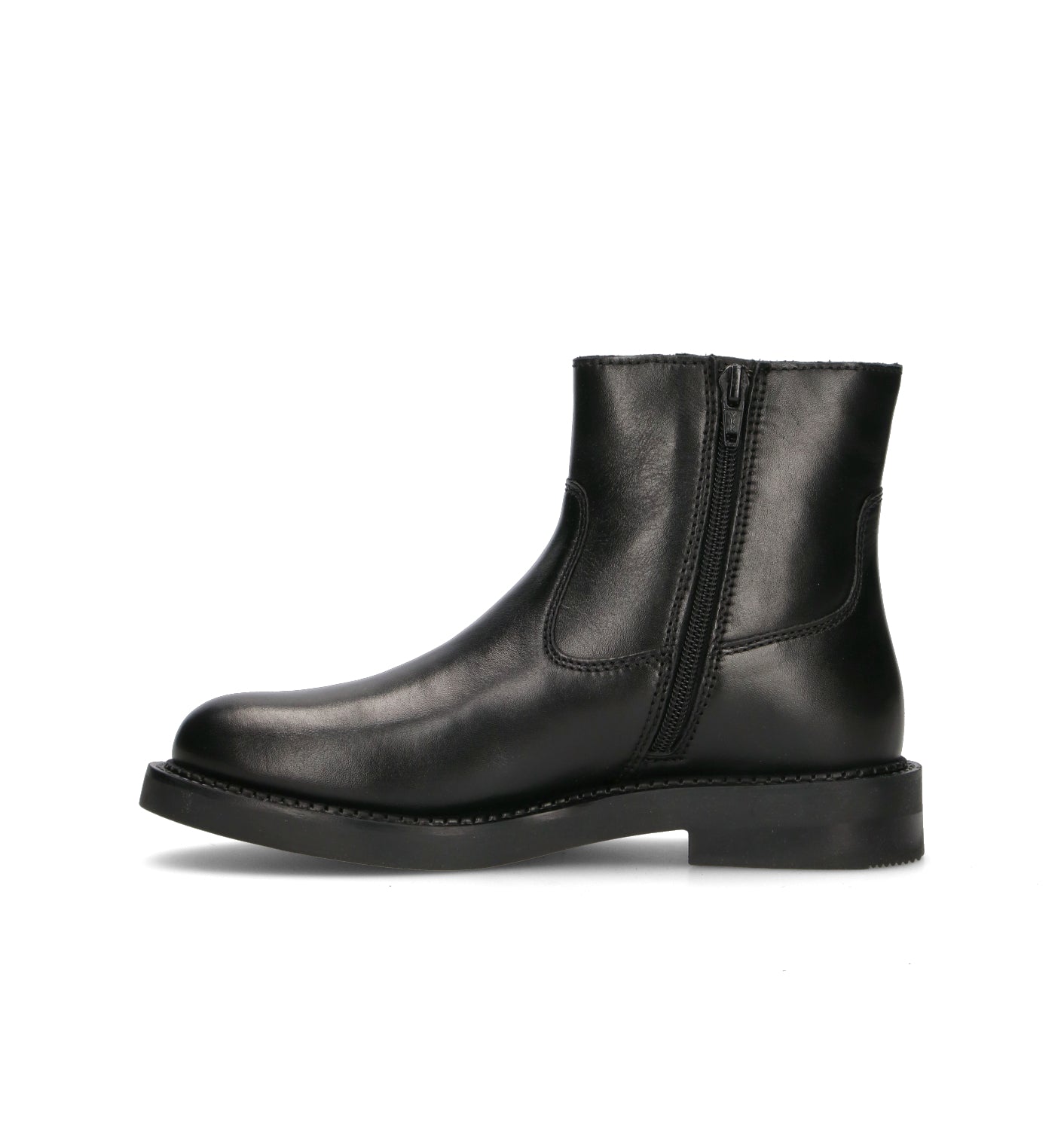 GEOX Tronchetto donna nero in pelle