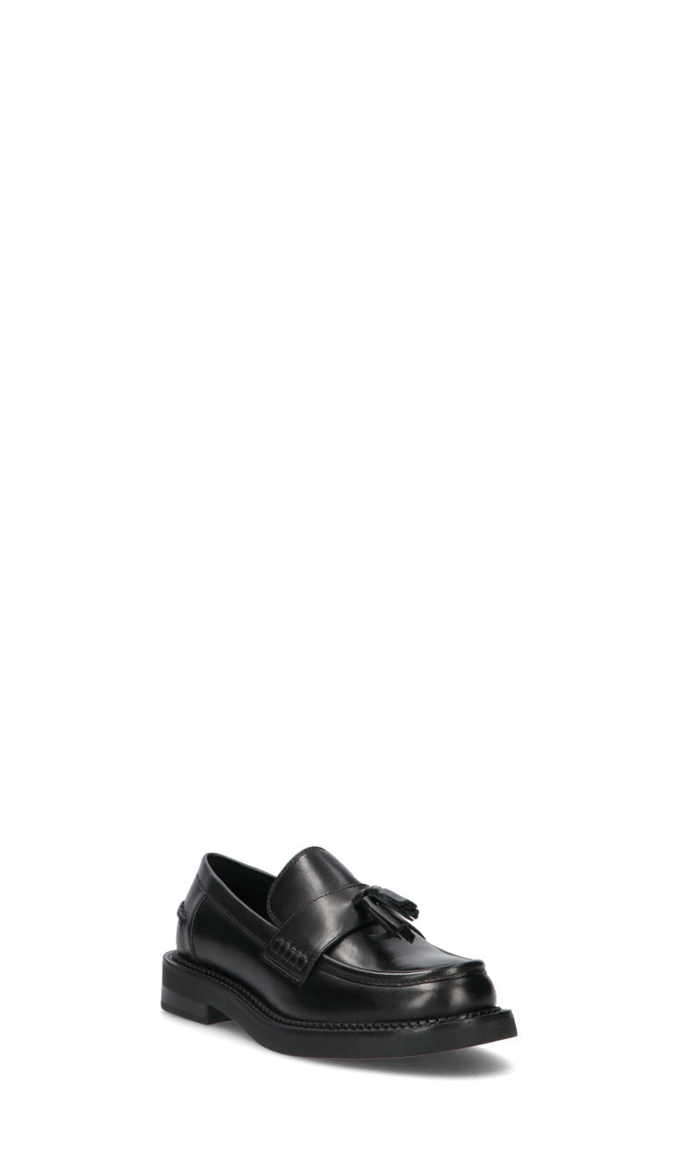 GEOX Mocassino donna nero in pelle