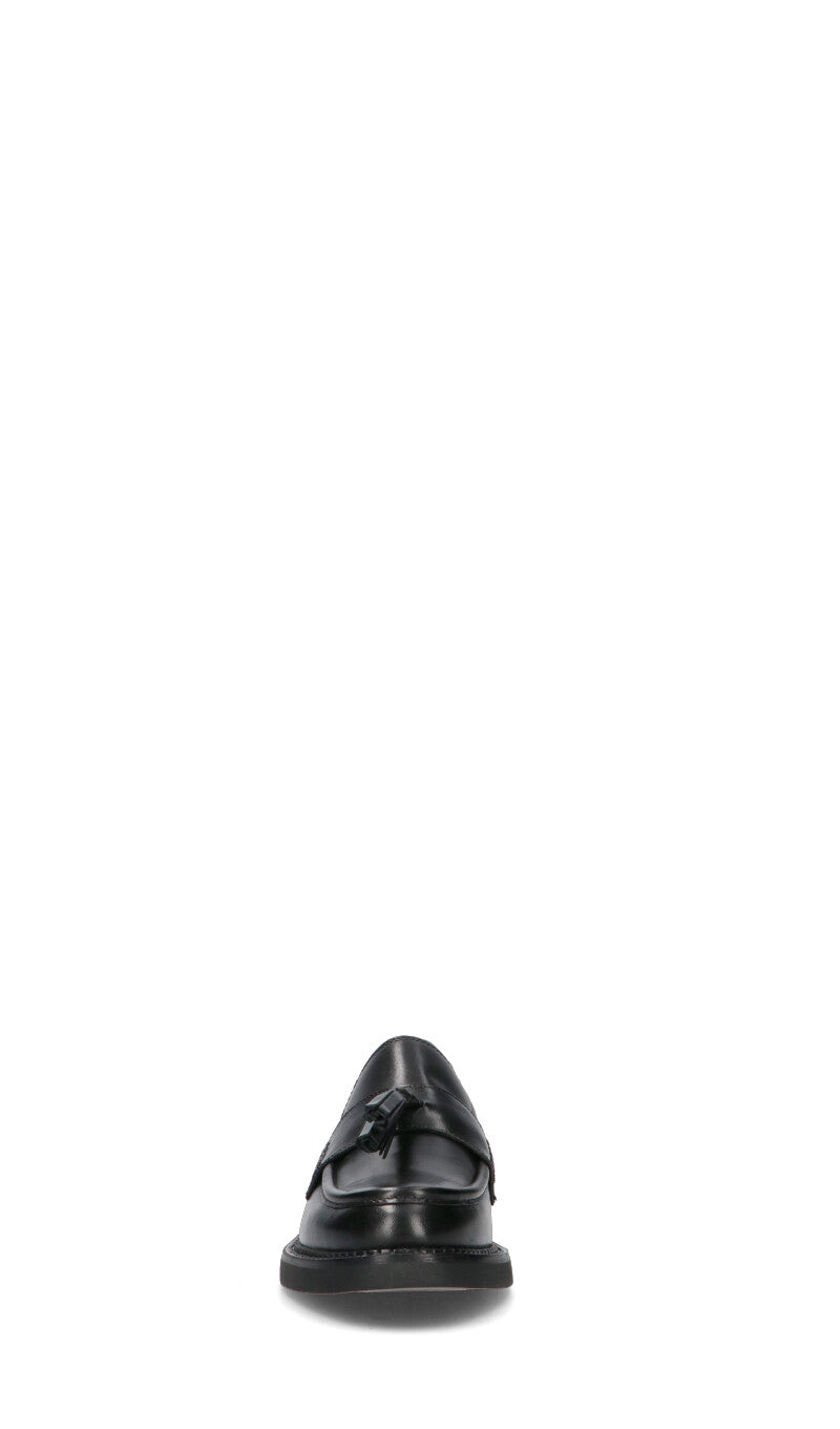 GEOX Mocassino donna nero in pelle