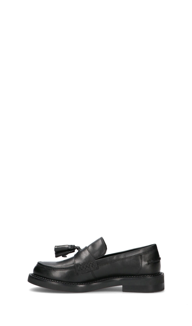 GEOX Mocassino donna nero in pelle