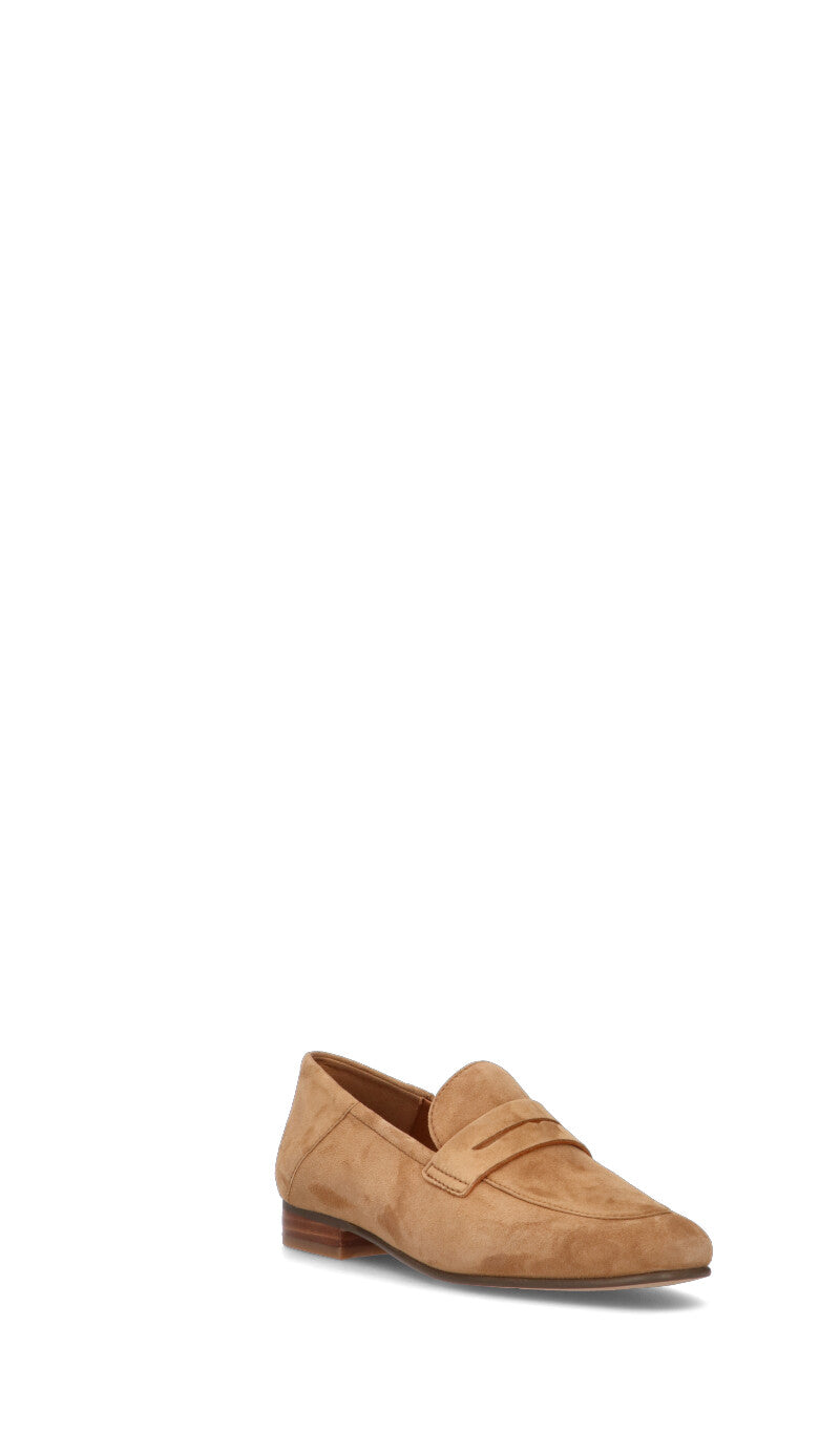 GEOX Mocassino donna marrone in suede