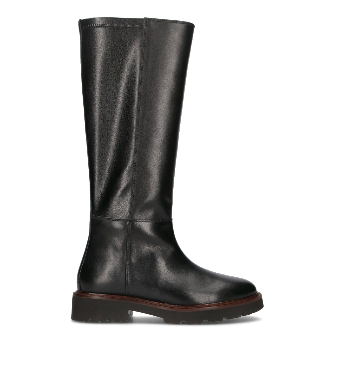 GEOX Stivale donna nero in pelle