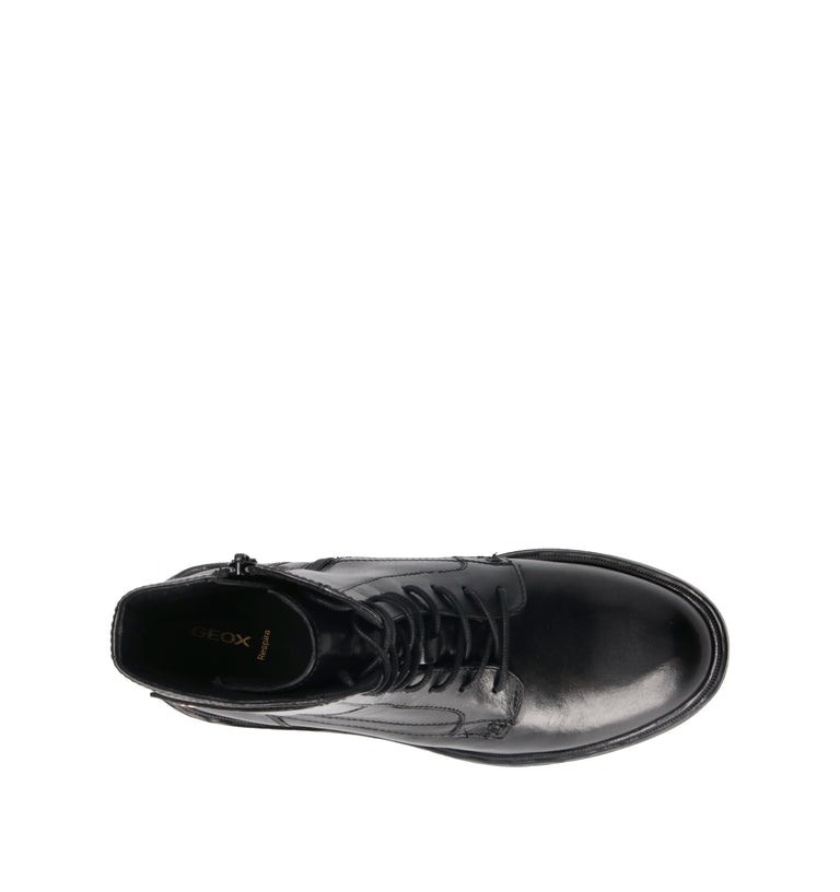 GEOX Polacco donna nero in pelle