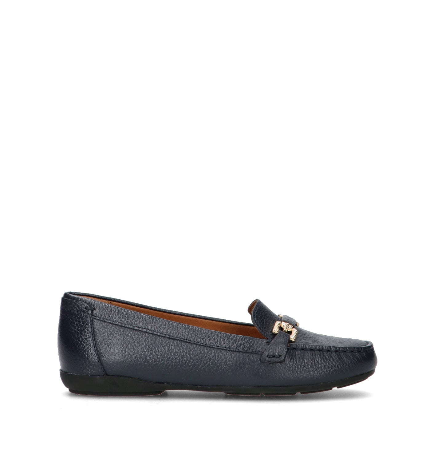 GEOX Mocassino donna blu in pelle